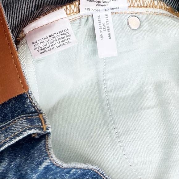 NWT J. Crew Full Length Demi Bootcut Jeans in Kamari Wash w/ Raw Hem - Picture 9 of 9